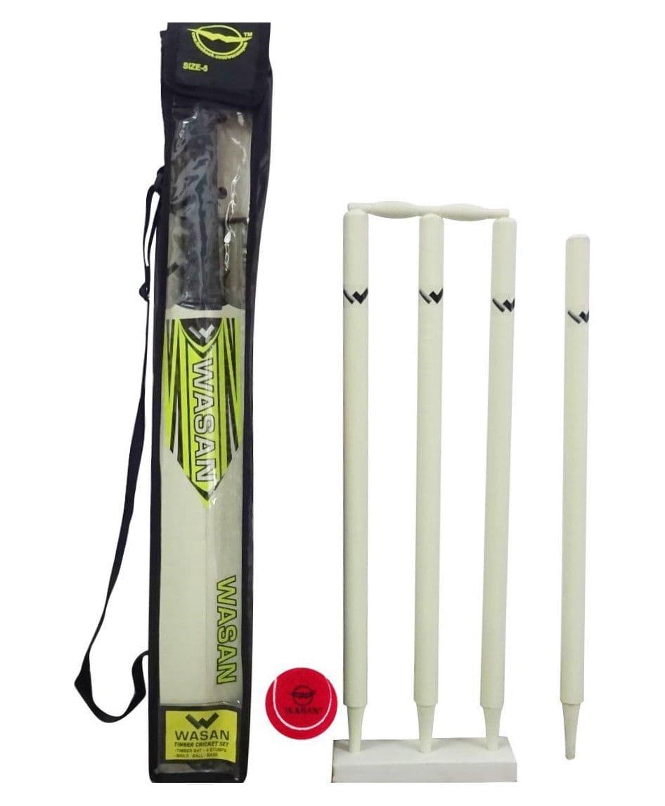 Wasan Cricket Set Yellow - Size 5