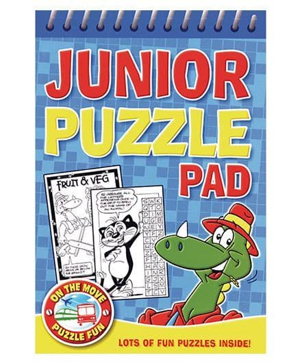 Junior Puzzle Pad Blue