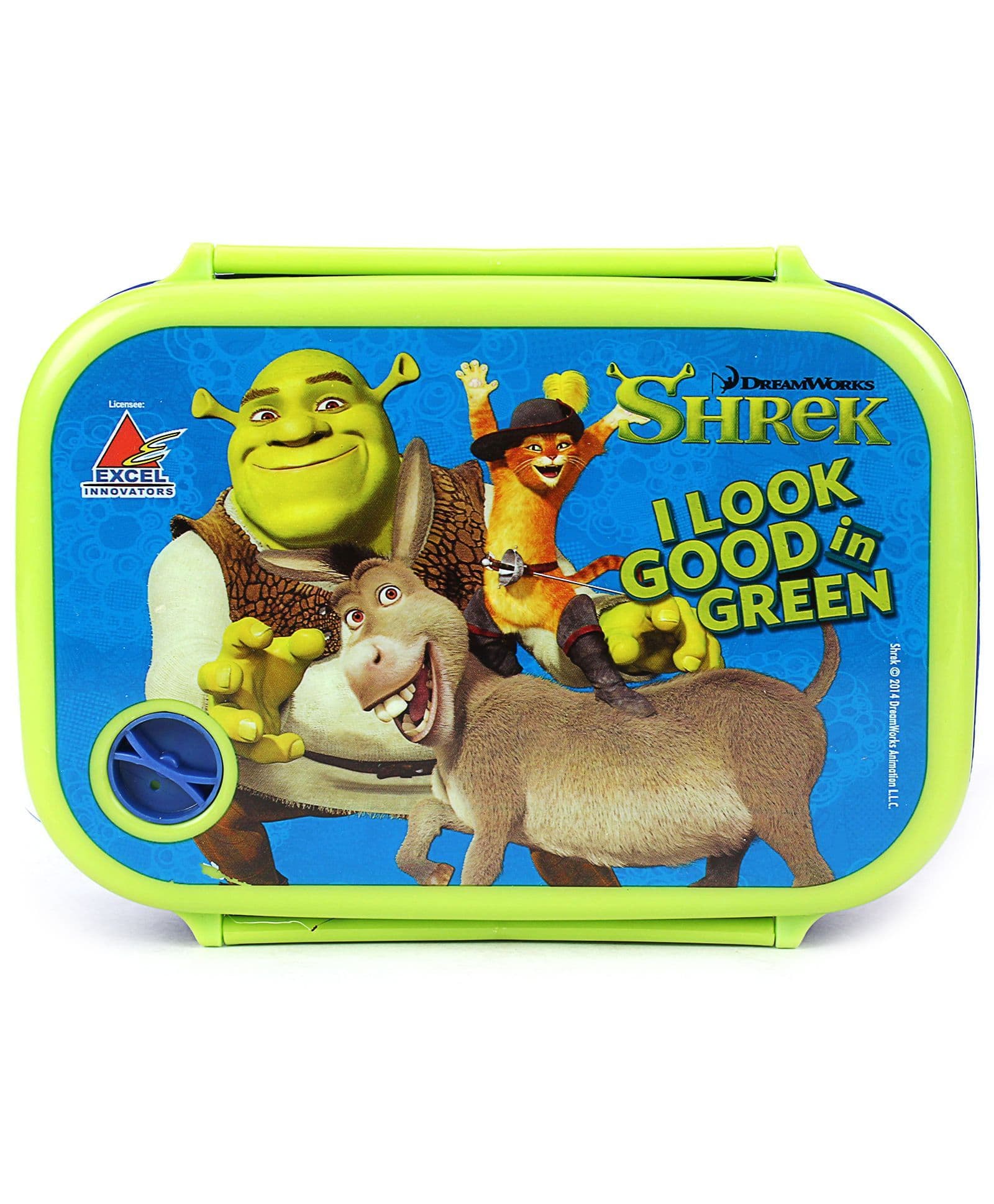 Shrek Lunch Box - Green And Blue