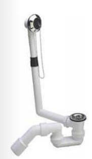 '1 1/2 x 40/50 mm with Rubber Stopper Drain Waste And Overflow Straight DGG