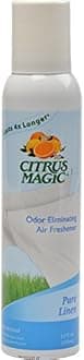 Citrus MagicOdor Eliminating Air Freshener, Pure Linen, 3.5 fl oz (103 ml)