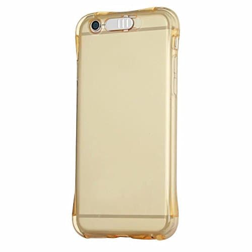 VingDy Phone Case New Soft TPU LED Flash Light Up Remind Incoming Call Case Cover For IPhoneX (Transparent Yellow)