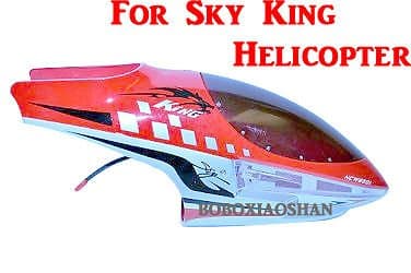 new sky king 8501 helicopter 3 channel canopy