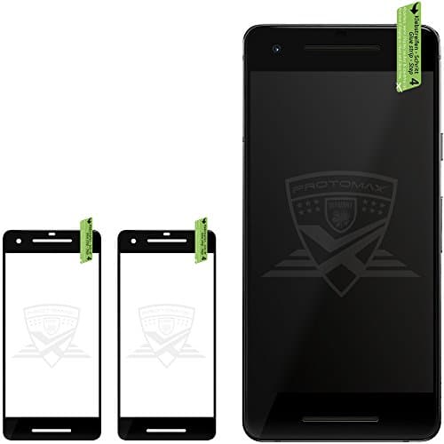 2 x Proto Max 3D Protection Glass for Google Pixel 2 Black Full Frame Screen Protector 0.2 mm – Black (Pack of 2)