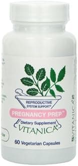 Vitanica Pregnancy Prep , Reproductive System Support, 60 Vegetarian Capsules