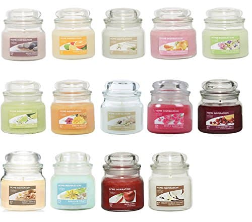 4 x Yankee Candle christmas gift set Randomly Assorted Home Fragrance Candle - Long Lasting Burning Candle - Best Quality Flavored Scented Candle - 340g