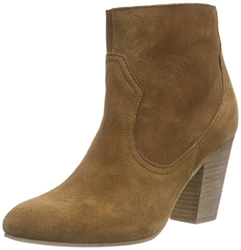 Sofie Schnoor Women’s Suede Boot Cold Lined Classic Boots Short Length Brown Size: 6