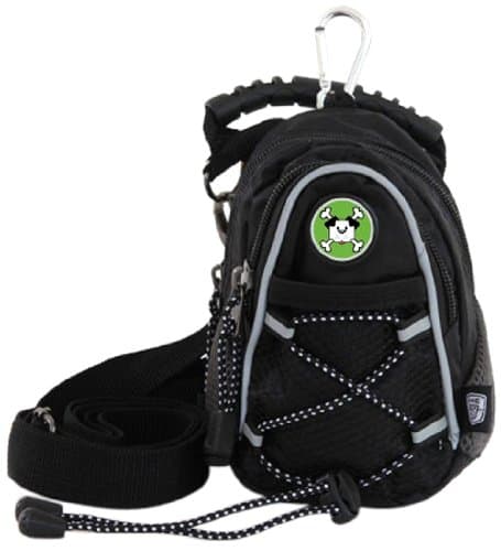 CMC Golf Pooch and Cross Bones Mini Daypack, Black