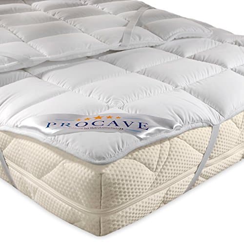 PROCAVE Micro-Comfort, Microfiber Mattress Protector, Soft Touch Mattress Cover, Breathable Microfiber Mattress Topper, Made in Germany, 120x200 cm