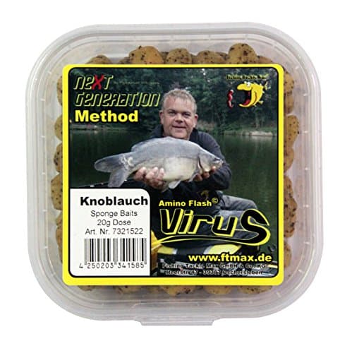 FTM Amino Flash Virus Next Generation Method Sponge Bait Garlic 20g