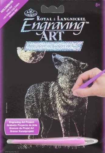 La Fourmi QKL249 Engraving Art Card, Multi-Colour