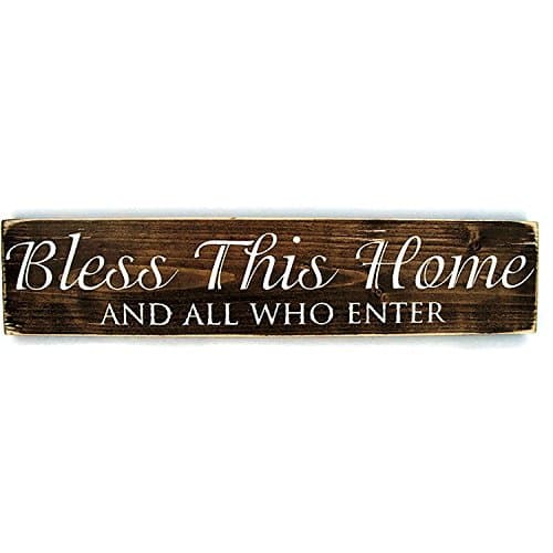 Sign - Bless This Home and All Who Enter