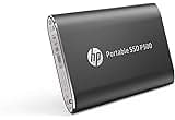 HP P500 500GB Sleek Rugged Portable USB Type-C External SSD Solid State Drive (Black)