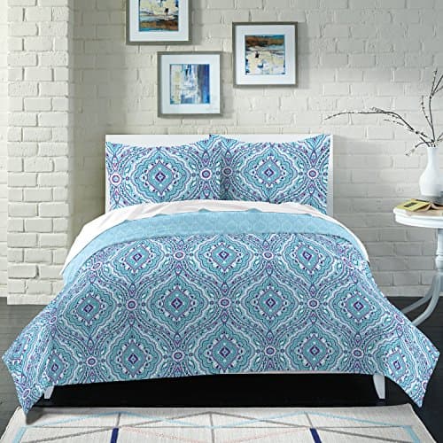 Loft Style Comforter Set, Teal, King
