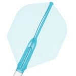 Plumas fit flight air 3 unid rocket inside azul celeste