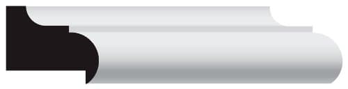 Nucasa M302-8 Wall Panel Molding, Unfinished Maple, .75-Inch by .875-Inch by 96-Inch, 4-Pack