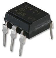 ISOCOM MOC3021X OPTOCOUPLER, TRIAC, 5300VRMS (5 pieces)