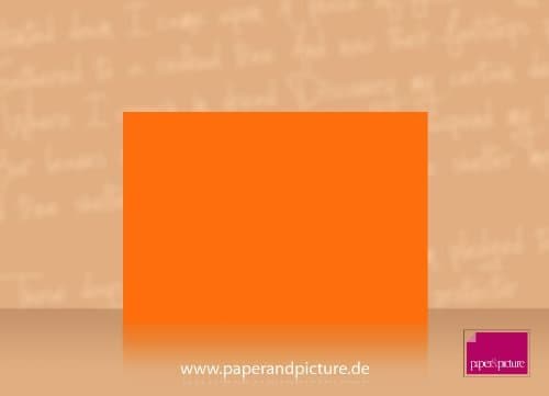 Colored envelopes Orange DIN Lang (220x110mm)