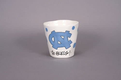 North Carolina Tarheels "Wobbly" Mug