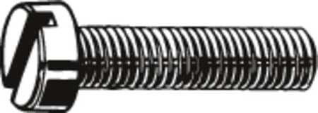 #6-32 x 2" Pan Head Slotted Machine Screw, 100 pk.