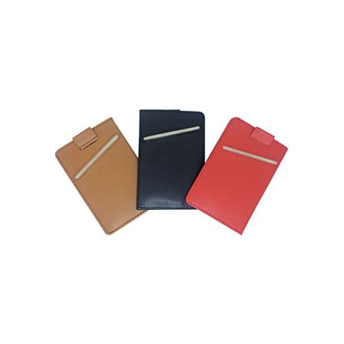 , Microfiber Built, Wallets In Red Brown And Black With Chelsea Sleeve & Added Protection