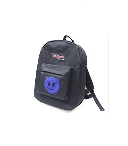 Emoji Fun Jumbo Face Back Packs (Blue Devil)