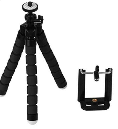Phone Tripod DIGIANT Octopus Style Portable and Adjustable Flexible iPhone Tripod for Any Smartphone with Universal Clip and Bluetooth Wireless Remote Shutter