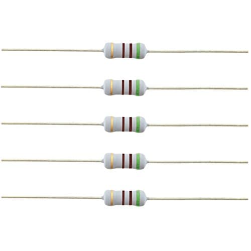 1 Watt Metal Oxide Power Resistor, 510 Ohm - Pkg. of 5