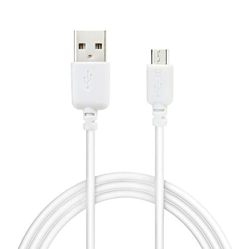 HD Enjoy 3 Feet Heavy Duty Durable Dual Layer Shield High Speed USB to Micro USB Charging Data Cable for LG G Pad 8.0 Android tablet (WHITE)