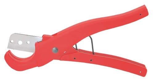 Eastman Pipe Cutter with Replaceable Stainless Steel Blade, 1-1/2 inch OD Cut, Red