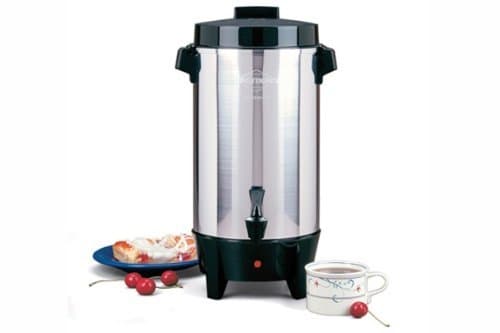 West Bend 58002 12-42 Cup Automatic Party Perk Coffee Urn by Regal Ware