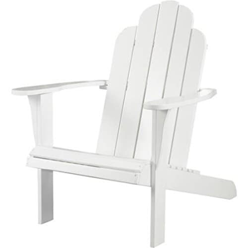 White High Comfort Back Adirondack Chair