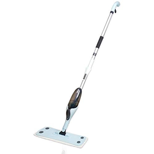 Spray Floor Mop, Floor Mop with Refillable Water Bottle and 2 Microfiber Pads