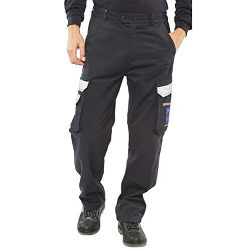 Click Arc Flash Trousers Fire Retardant Navy Blue 48 Ref CARC4N48 *Up to 3 Day Leadtime* 143702