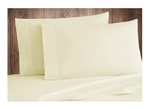 Luxury Collection – 2 PC King Pillowcase Set – 100% GOTS Certified Organic Cotton – Sateen Weave – Natural Color