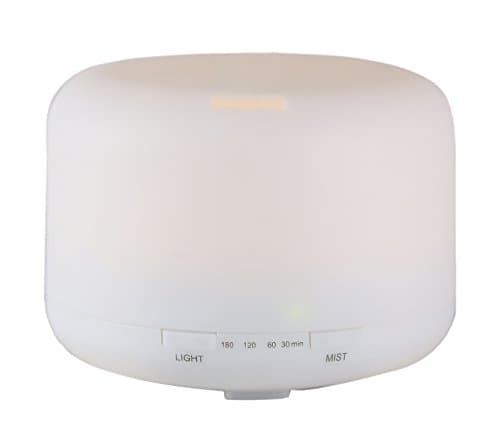 Euro Style Collection Ultrasonic 80 ML Oil Diffuser with LED Light