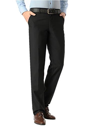 KKesquire Flat Front Trousers Mens Slacks Flat Front Mens Flat Front Dress Pants 002-39
