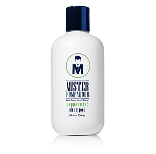 Mister Pompadour Peppermint Shampoo - 8.5 oz - Look Sharp. Be Confident by Mister Pompadour