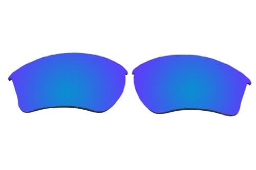 BigSun Polarized Replacement Sunglasses Lenses for Oakley HALF JACKET 2.0 XL (Blue Mirror)