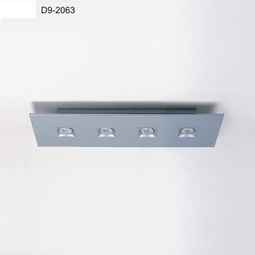 Zaneen Lighting D9-2063 Polifemo SemiFlush Semi Flush Ceiling Light, White