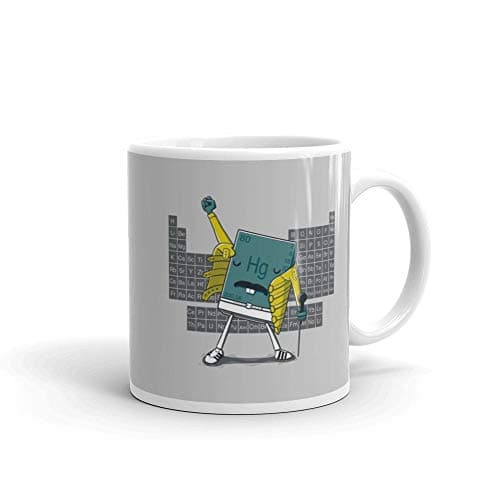 Freddie Mercury 11 oz Ceramic White Graphic Design, Printed Ceramic Coffee Mug Water Tea Drinks Cup