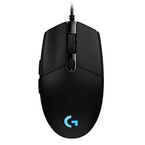 Computer Accessories G102 6-Keys RGB Glowing 6000DPI Five-Speed Adjustable Wired Optical Gaming Mouse, Length: 2m (Black) (Color : Black)