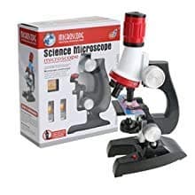 Kids Microscope, MMUSC Microscope for Student Beginner with LED Magnification,Includes Accessory Set