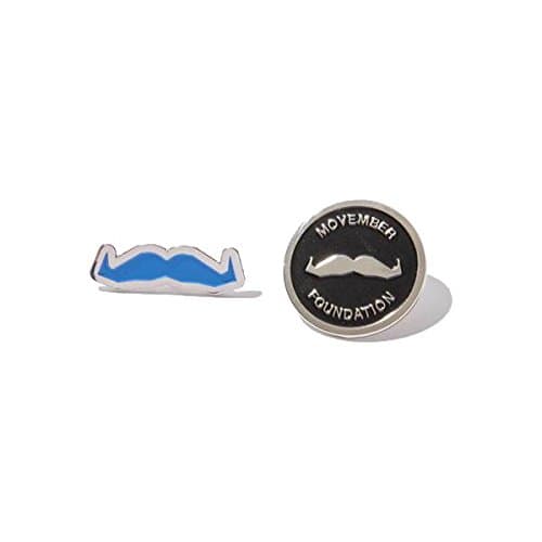 Movember Prostate Cancer Awareness Pin Set