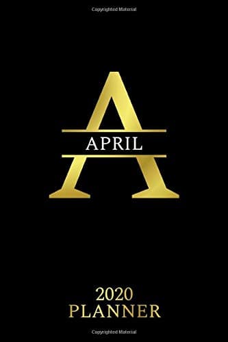 April: 2020 Planner - Personalised Name Organizer - Plan Days, Set Goals & Get Stuff Done (6x9, 175 Pages) (Unique Planners For Gift) Paperback – 2 Nov. 2019