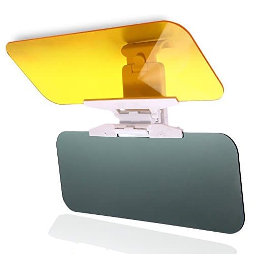 Driving Visor, BODECIN Sun Visor Extender, Car Day and Night Anti-glare Visor, 2 in 1 Premium Quality Universal Sunshade and Night Vision Anti-Dazzle Windshield Driving Goggles with Adjustment Button