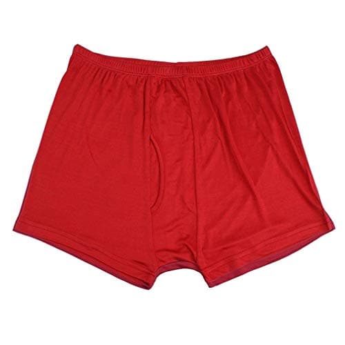 Underpants Men's Silk Knitted Under Warming Comfortable Sizes Sheer Boxer Briefs Boxer Shorts Clothing
