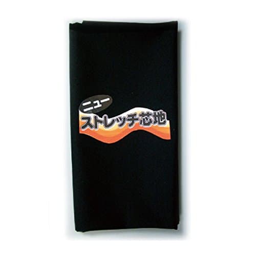 X100F-B New Stretch Adhesive Interlining 92x100cm Black [22]