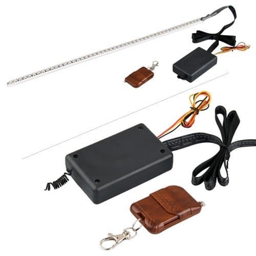 48 Led Auto Knight Lamp Light Chaser Scanners Strips - Red