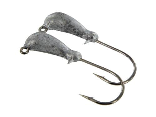 Lead Masters Banana Head Hooks - Lead Head - 1 oz. - Size 6/0 - 2Pk.